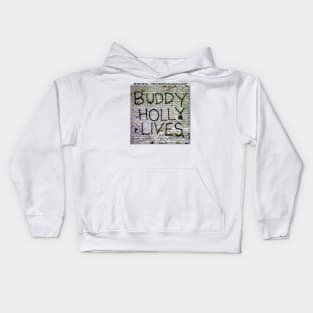 Buddy Holly 20 Golden Greats Album Cover Kids Hoodie